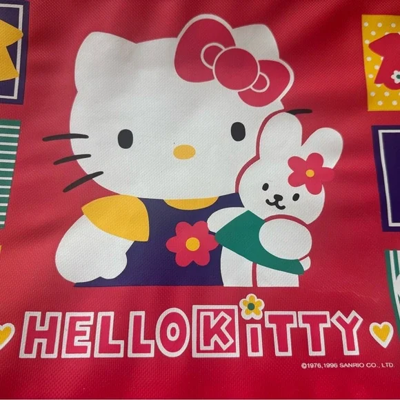 VTG 1995 Hello Kitty Rare Suitcase Collectible Teddy Bear Lock & Keys - Picture 9 of 10